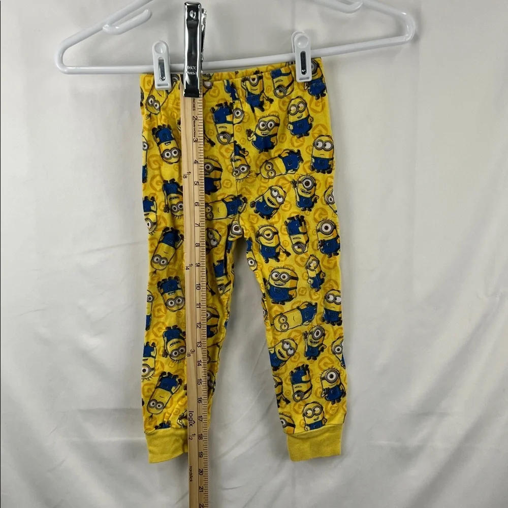 Girls Pajama Bottoms - Size 4T - Minions - Despicable Me - Yellow and Blue